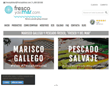 Tablet Screenshot of frescoydelmar.com